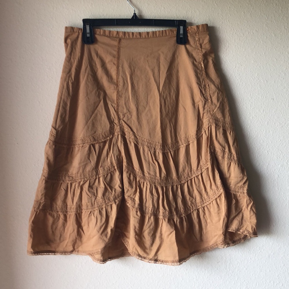 Peasant brown skirt